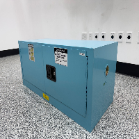 Justrite Sure-Grip EX 12 Gallon Acid and Corrosive Storage Cabinet image 1